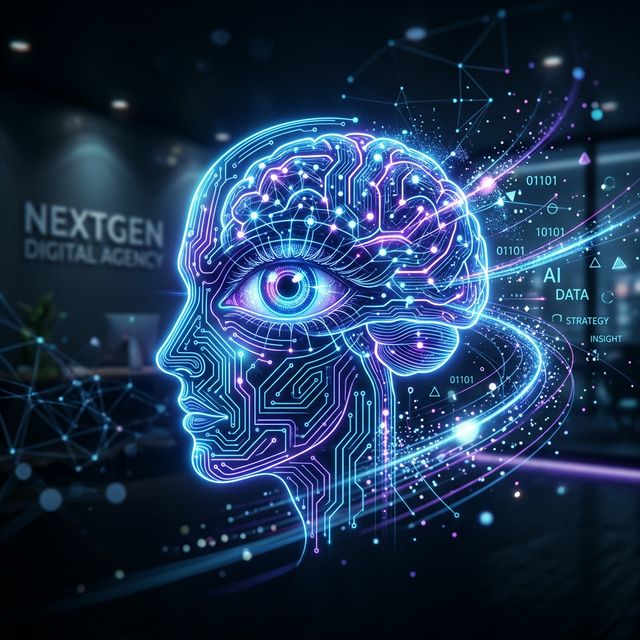 AI in Marketing Concept